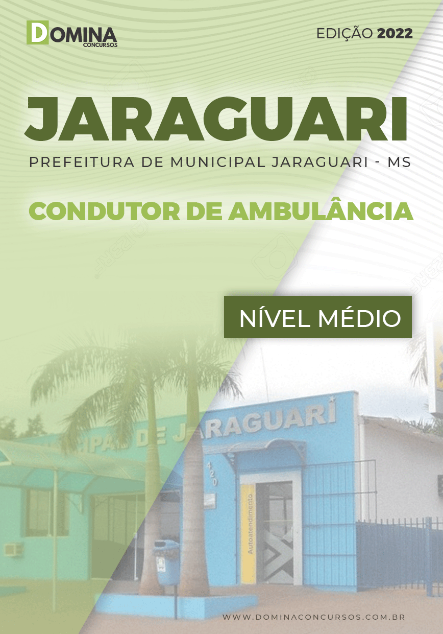 Apostila Pref Jaraguari MS 2022 Condutor de Ambulância