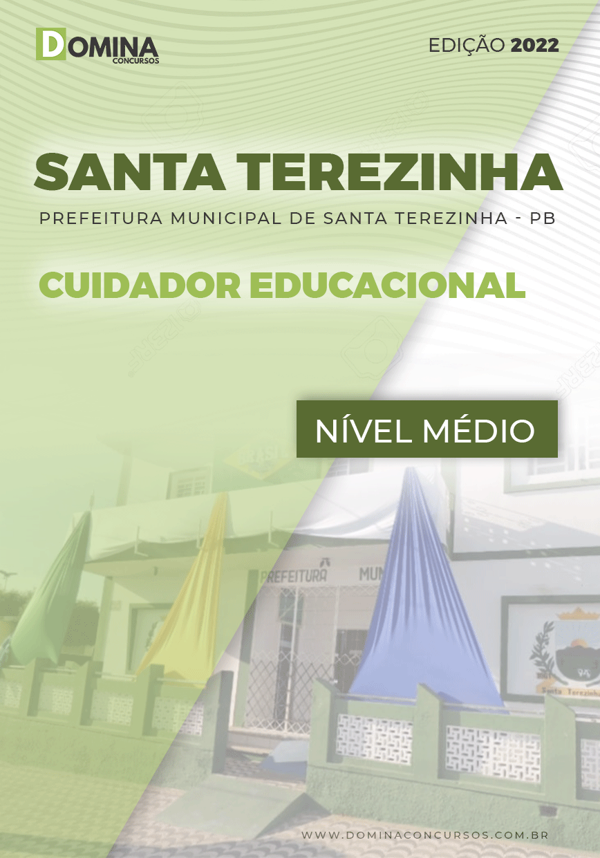 Apostila Pref Santa Terezinha PB 2022 Cuidador Educacional