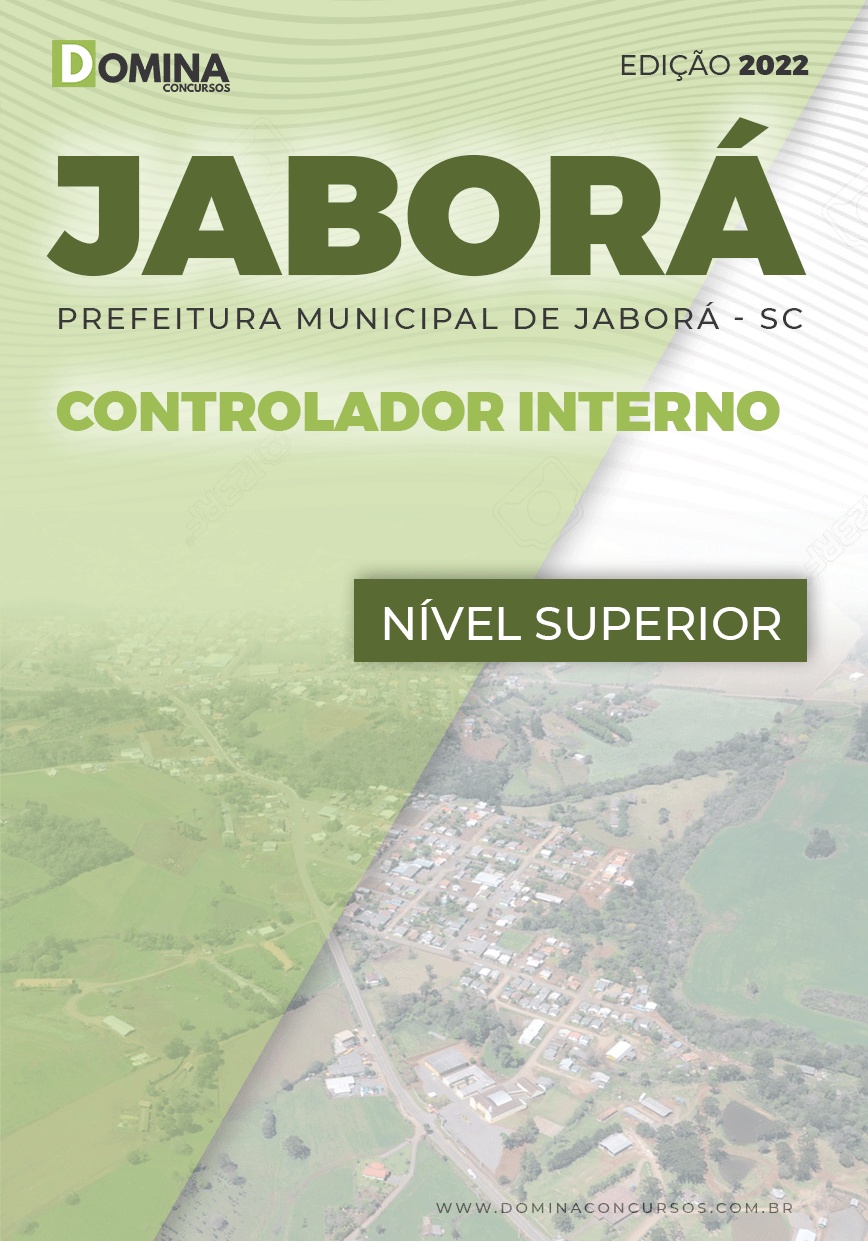 Apostila Digital Pref Jaborá SC 2022 Controlador Interno
