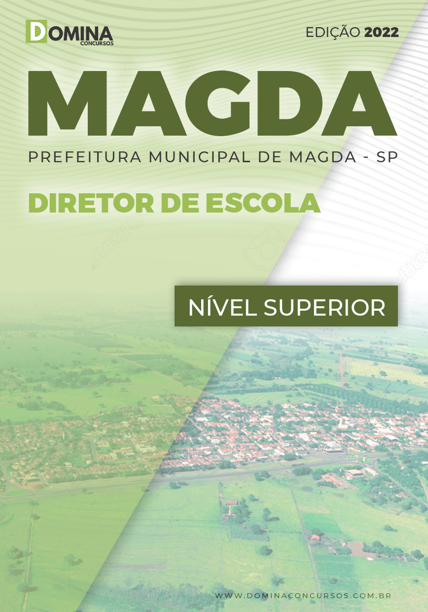 Apostila Concurso Pref Magda SP 2022 Diretor Escola