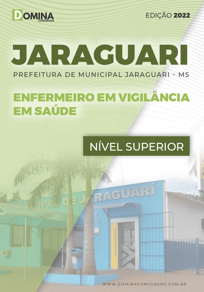 Apostila Pref Jaraguari MS 2022 Enfermeiro Vigilância em Saúde