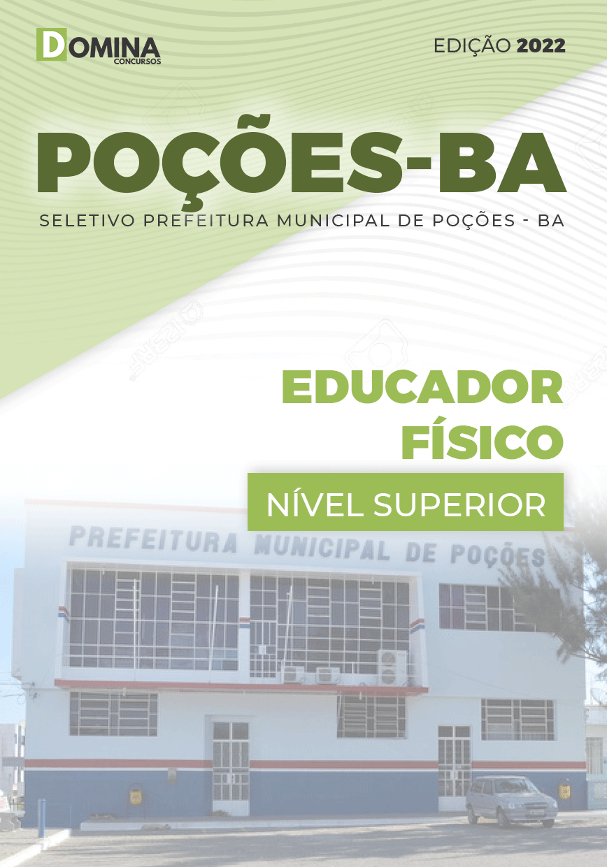 Apostila Digital Pref Poções BA 2022 Educador Físico