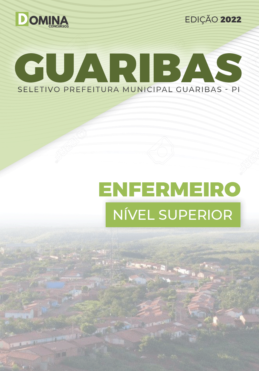 Apostila Concurso Pref Guaribas PI 2022 Enfermeiro