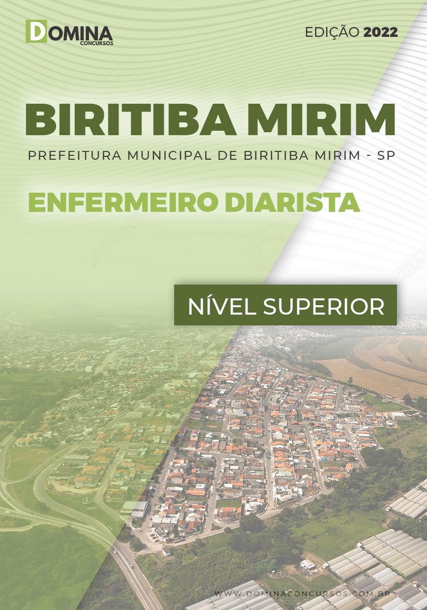 Apostila Pref Biritiba Mirim SP 2022 Enfermeiro Diarista