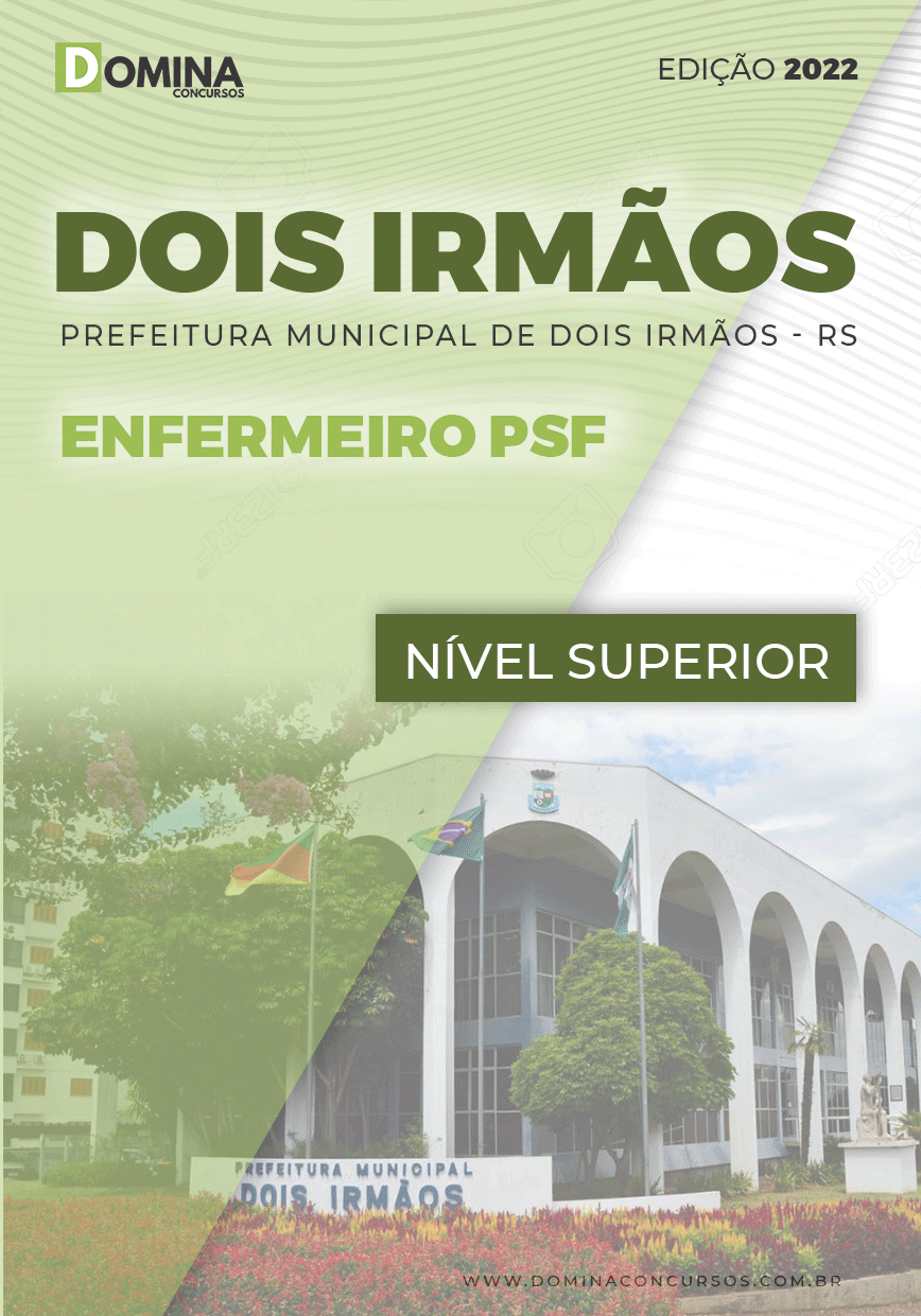 Apostila Digital Pref Dois Irmãos RS 2022 Enfermeiro PSF