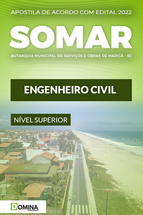 Apostila Concurso SOMAR RJ 2022 Engenheiro Civil