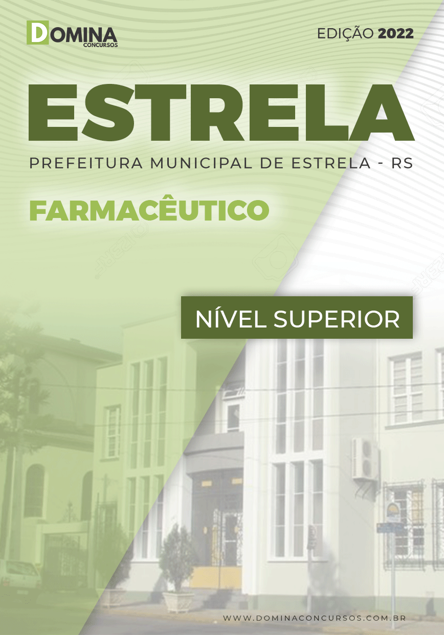 Apostila Concurso Pref Estrela RS 2022 Farmacêutico