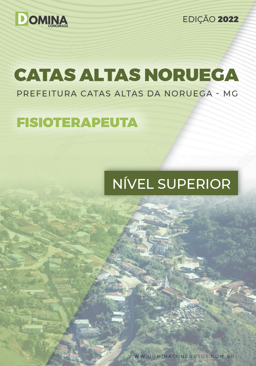 Apostila Pref Catas Altas Noruega MG 2022 Fisioterapeuta
