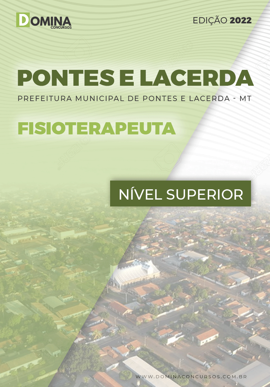 Apostila Digital Pref Pontes Lacerda MT 2022 Fisioterapeuta