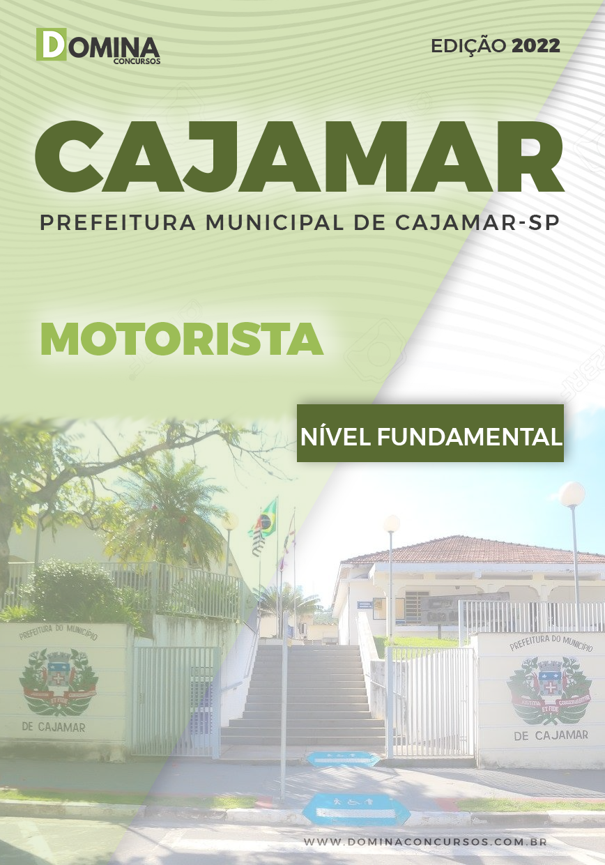 Apostila Concurso Pref Cajamar SP 2022 Motorista