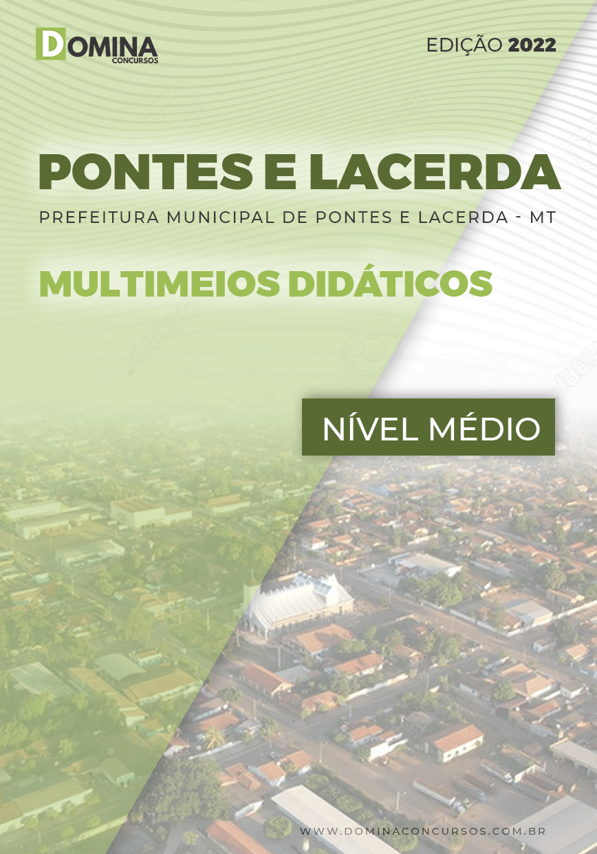 Apostila Pref Pontes Lacerda MT 2022 Multimeios Didáticos