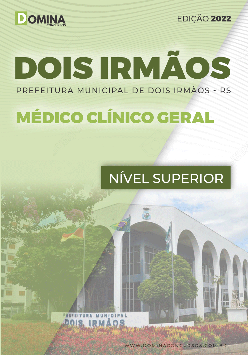 Apostila Pref Dois Irmãos RS 2022 Médico Clínico Geral