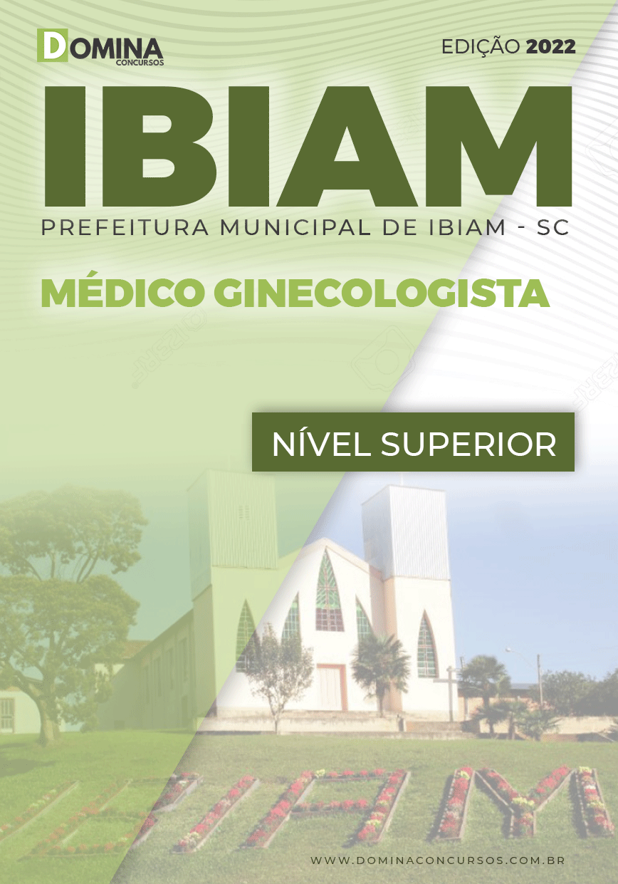 Apostila Digital Pref Ibiam SC 2022 Médico Ginecologista