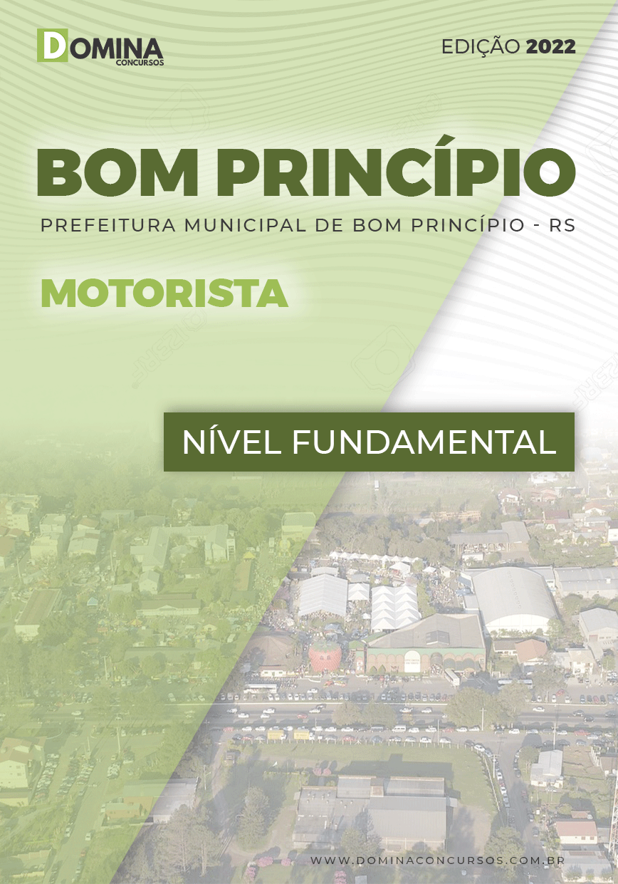 Apostila Concurso Pref Bom Princípio RS 2022 Motorista