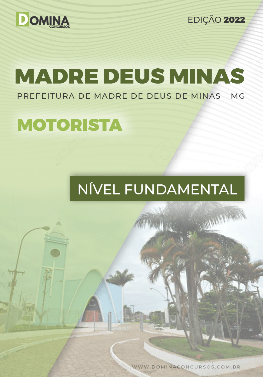 Apostila Pref Madre Deus Minas MG 2022 Motorista