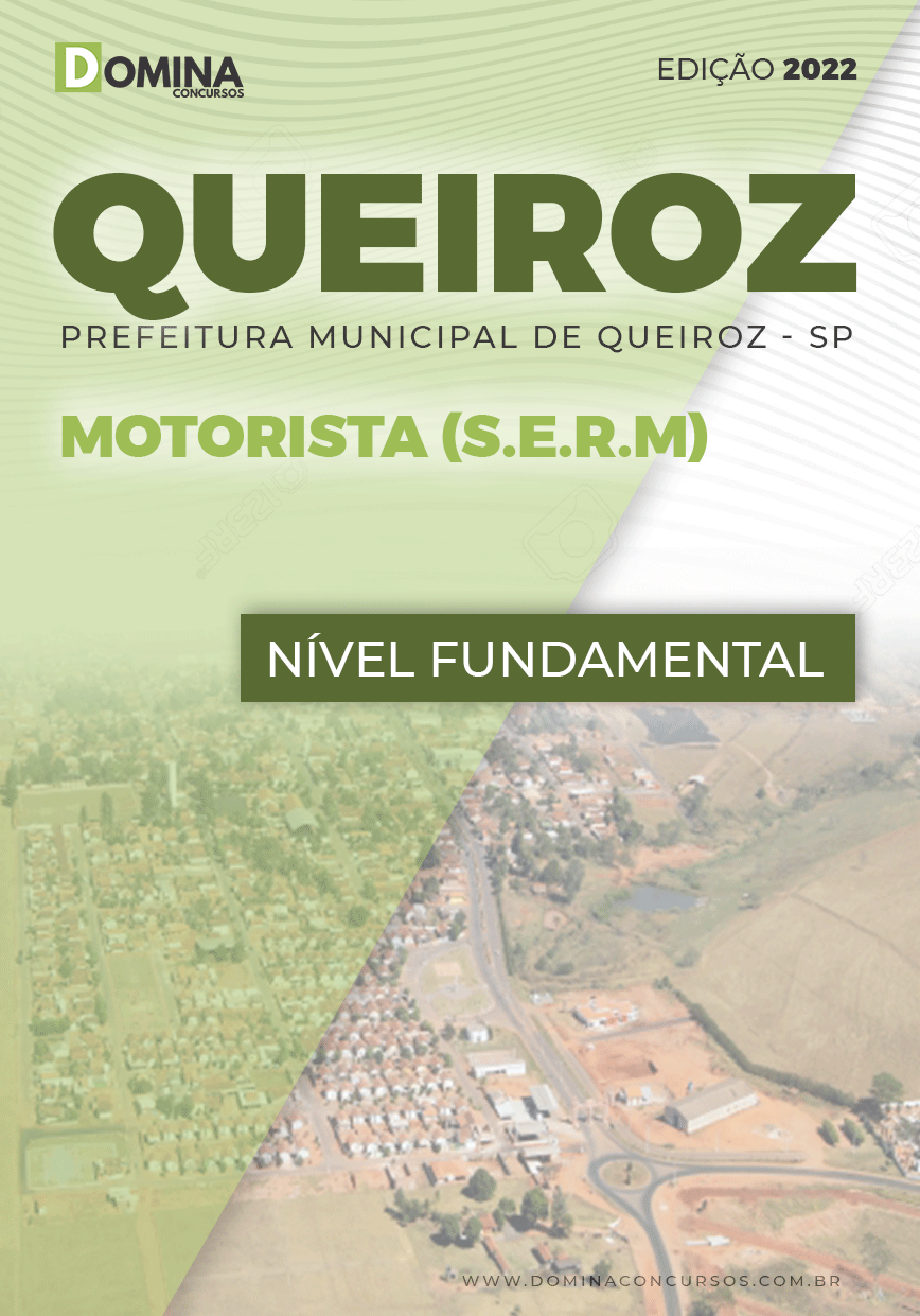 Apostila Digital Pref Queiroz SP 2022 Motorista S.E.R.M