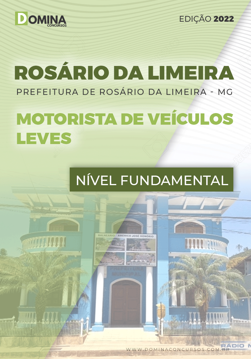 Apostila Pref Rosário Limeira MG 2022 Operador Máq. Pesadas