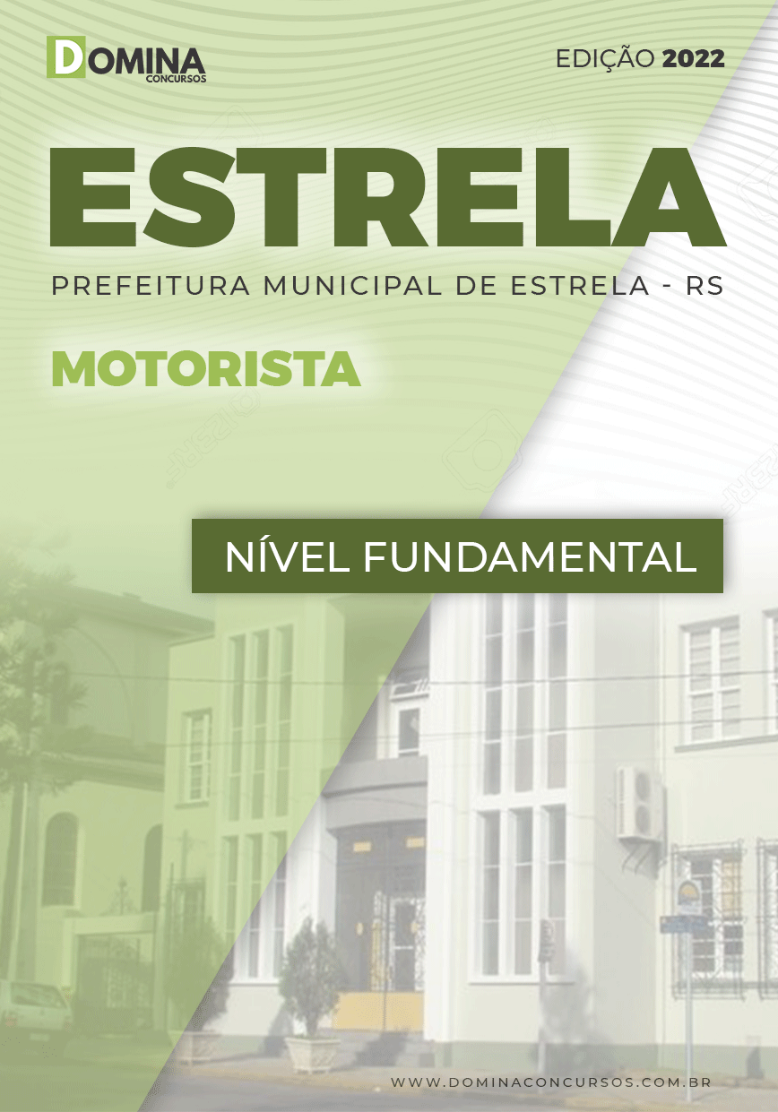 Apostila Digital Concurso Pref Estrela RS 2022 Motorista
