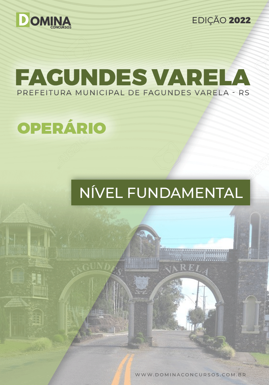 Apostila Digital Pref Fagundes Varela RS 2022 Operário