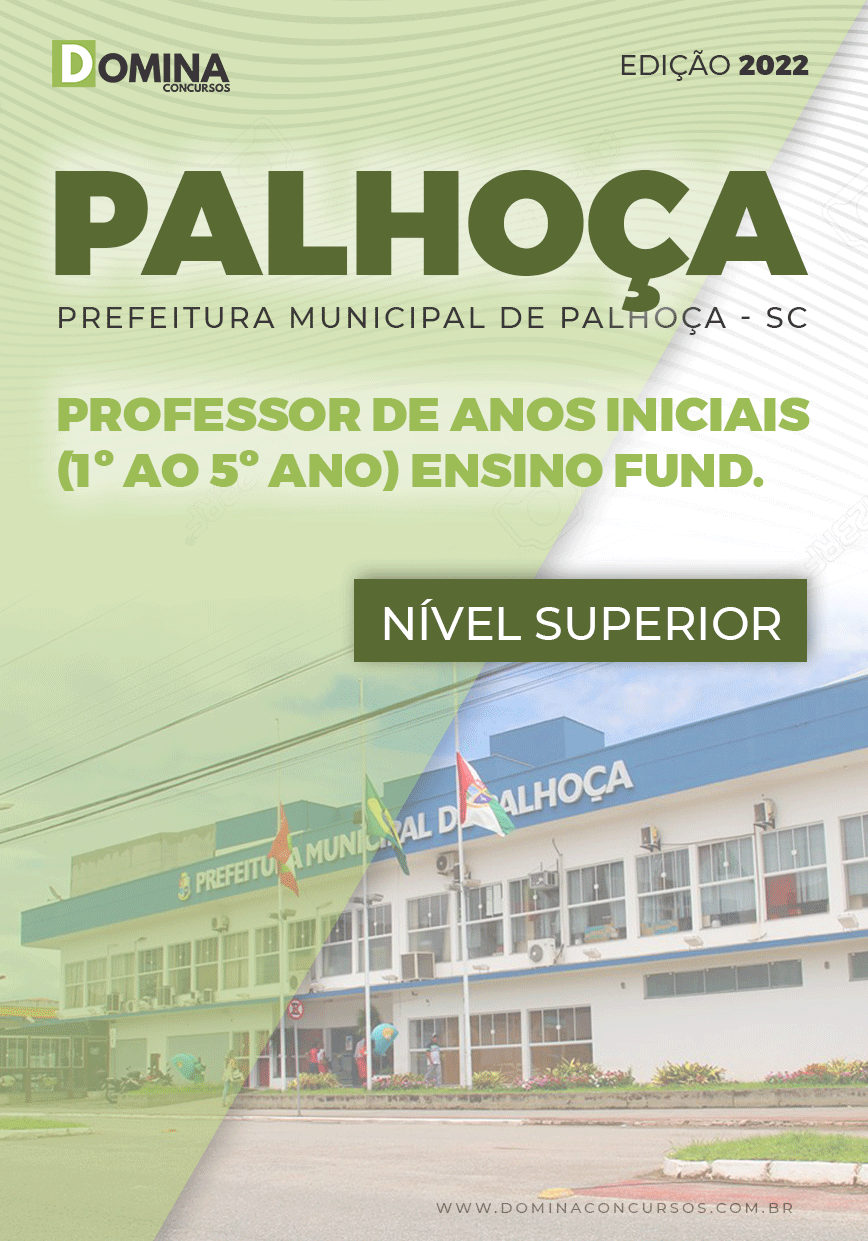 Apostila Pref Palhoça SC 022 Prof. Anos Iniciais 1º ao 5º Ano