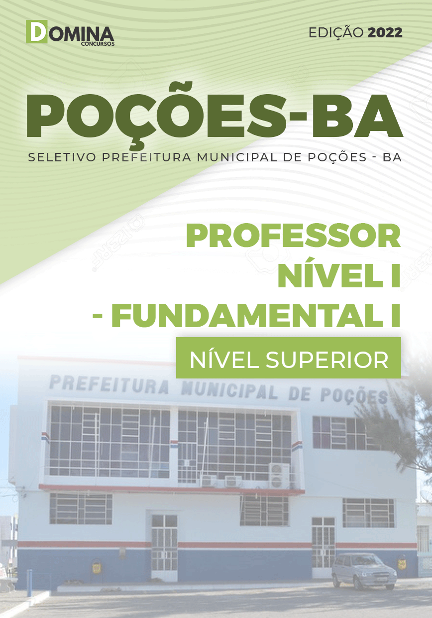 Apostila Pref Poções BA 2022 Professor Nível Fundamental I