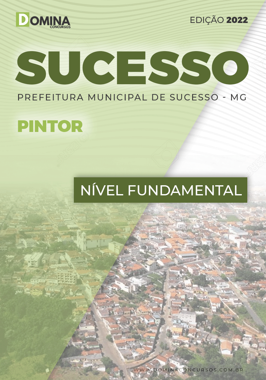 Apostila Concurso Pref Bom Sucesso MG 2022 Pintor