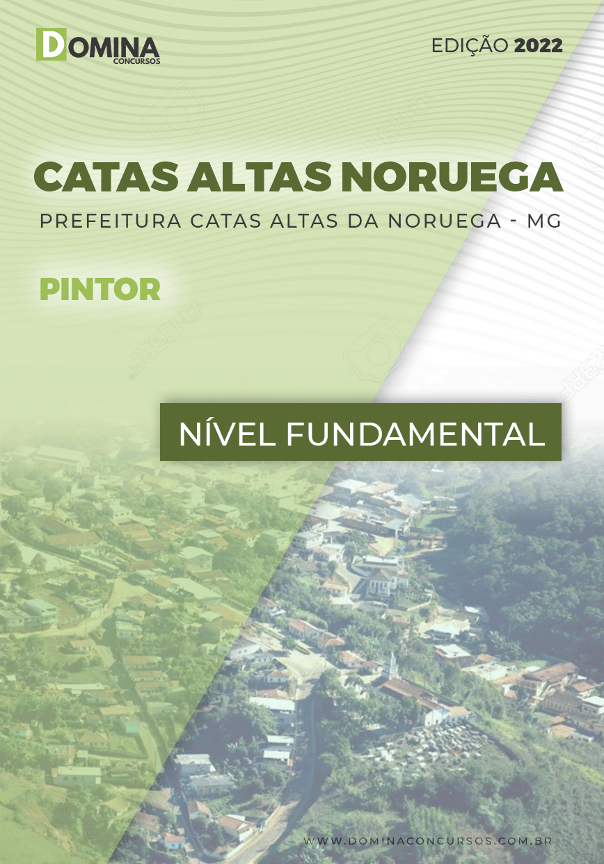 Apostila Pref Catas Altas Noruega MG 2022 Pintor