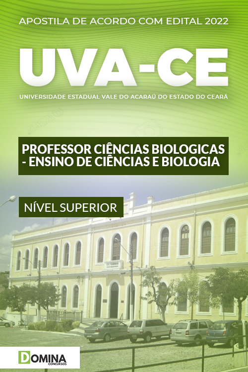 Apostila UVA CE 2022 Professor Ensino Ciências e Biologia