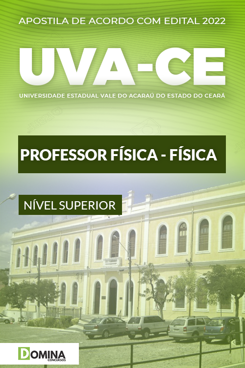 Apostila Digital Concurso UVA CE 2022 Professor Física