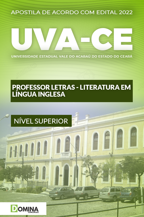 Apostila Digital UVA CE 2022 Professor Língua Inglesa