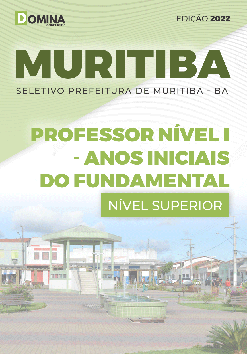 Apostila Pref Muritiba BA 2022 Prof Nível I Anos Iniciais