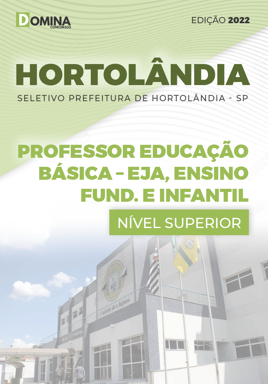 Apostila Pref Hortolândia SP 2022 P.E.B Educação Infantil