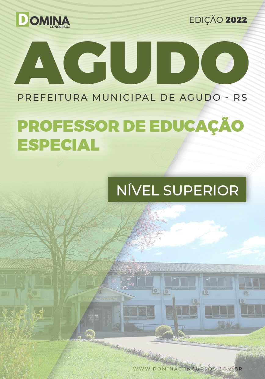 Apostila Pref Agudo RS 2022 Professor Educação Especial