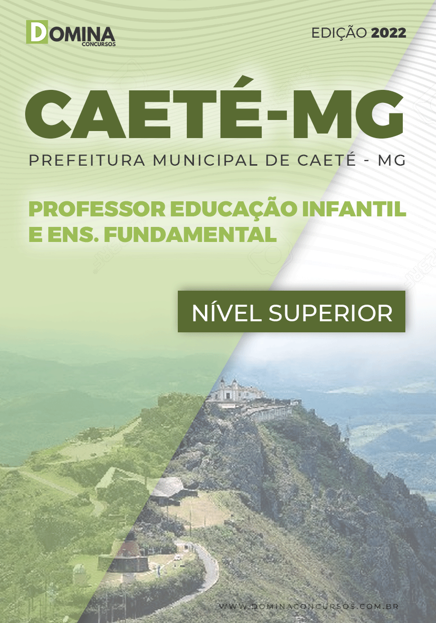 Apostila Digital Pref Caeté MG 2022 PEI Ensino Fundamental