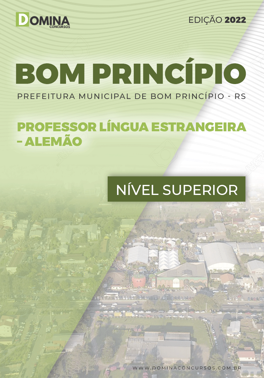 Apostila Pref Bom Princípio RS 2022 Prof. Língua Estran. Alemão