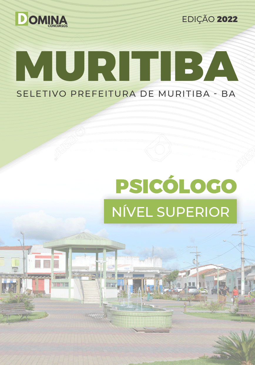 Apostila Digital Concurso Pref Muritiba BA 2022 Psicólogo