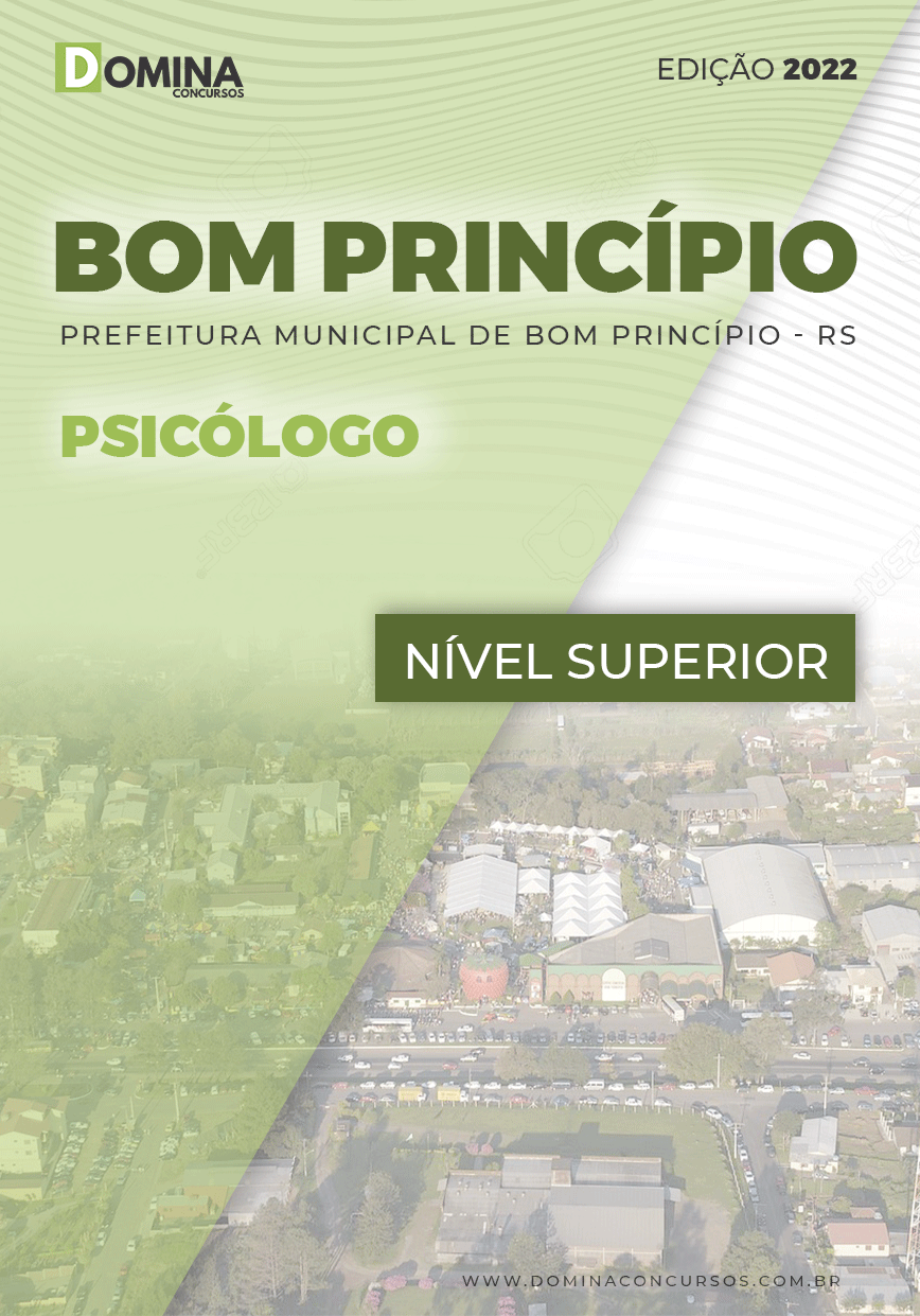 Apostila Concurso Pref Bom Princípio RS 2022 Psicólogo