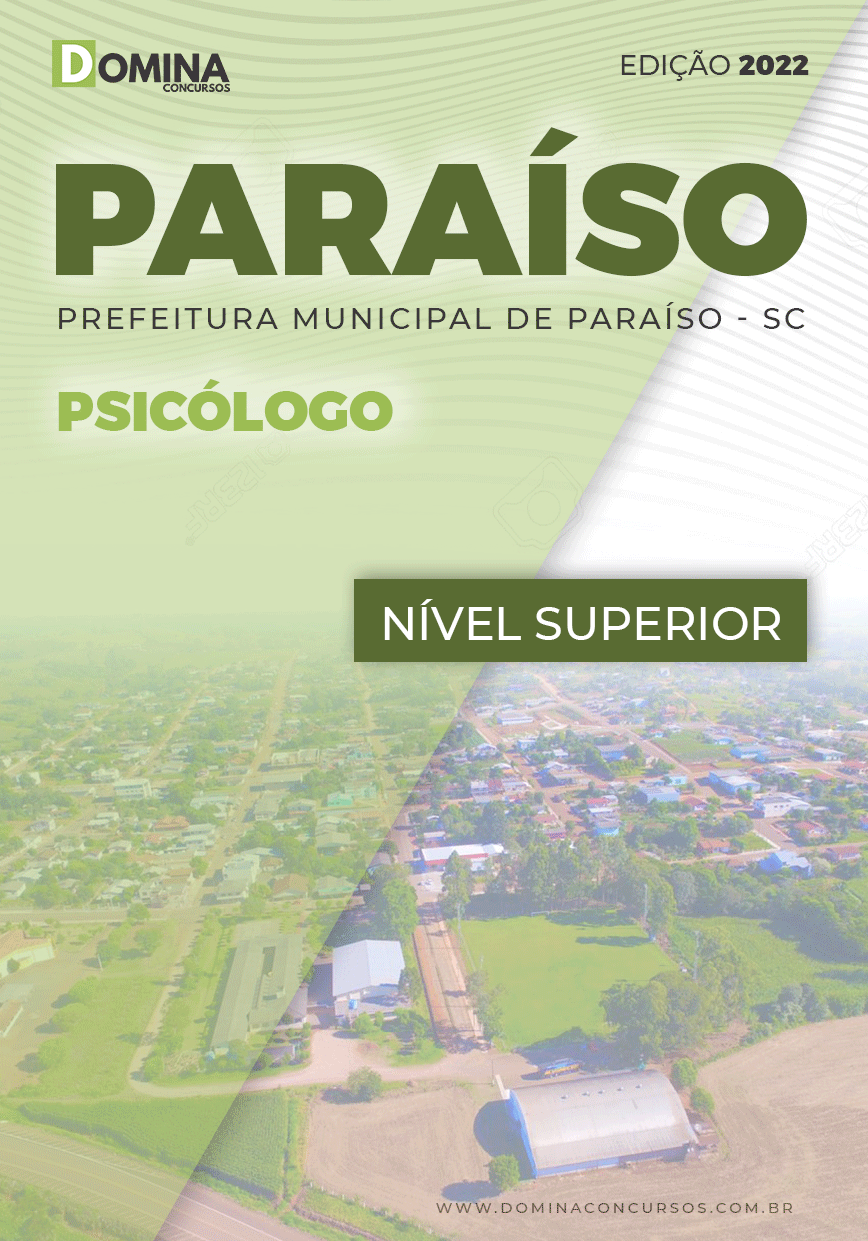 Apostila Digital Concurso Pref Paraíso SC 2022 Psicólogo