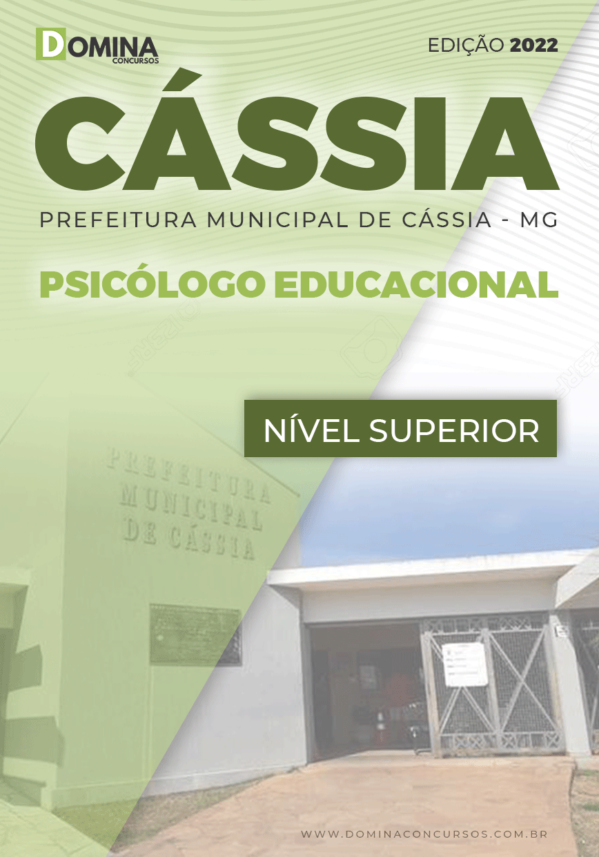 Apostila Pref Cássia MG 2022 Psicólogo Educacional