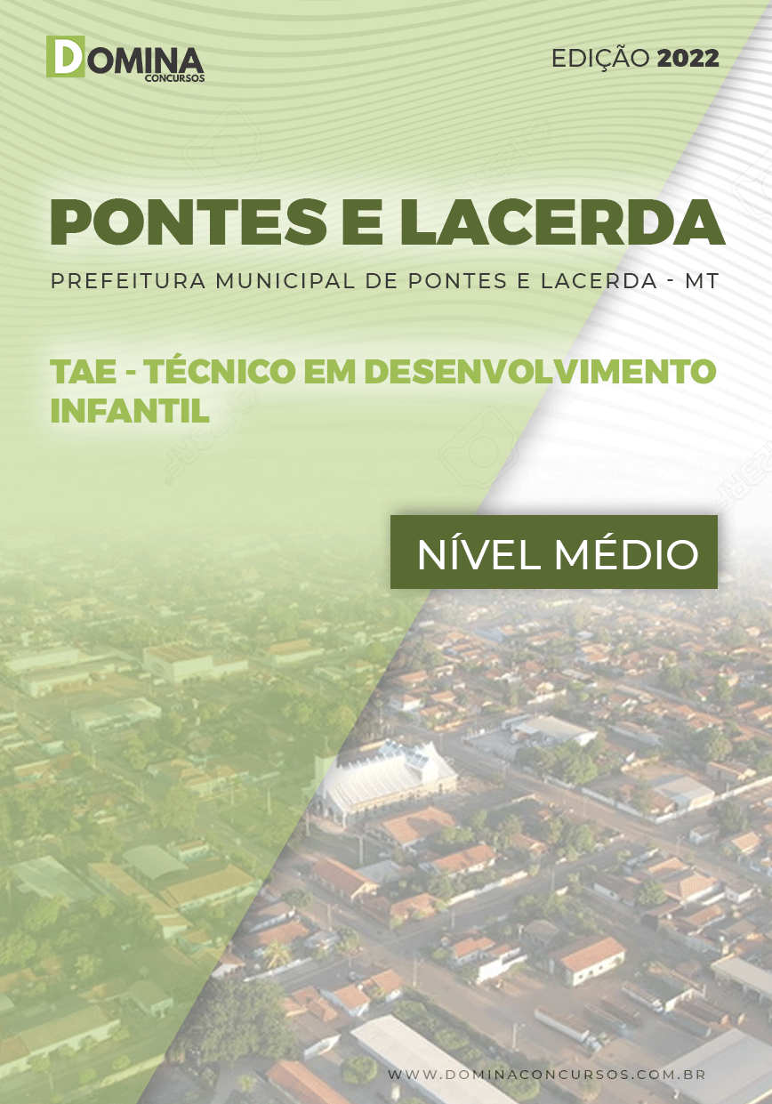 Apostila Pref Pontes Lacerda MT 2022 Téc. Desenvolvimento Infantil