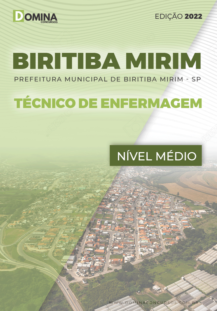Apostila Pref Biritiba Mirim SP 2022 Técnico Enfermagem