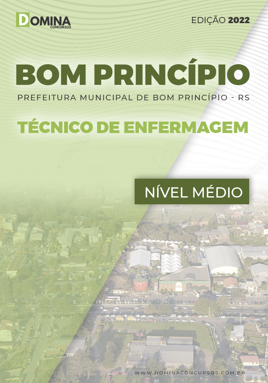 Apostila Pref Bom Princípio RS 2022 Técnico Enfermagem
