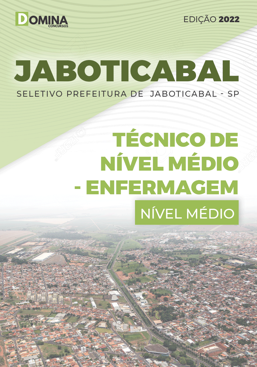 Apostila Pref Jaboticabal SP 2022 Técnico de Enfermagem