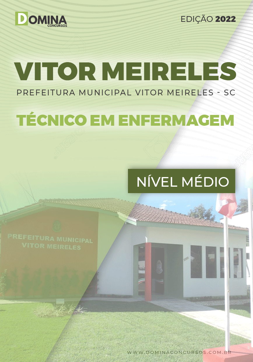 Apostila Pref Vitor Meireles SC 2022 Técnico Enfermagem