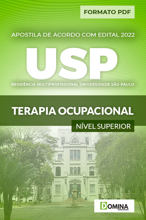 Apostila Digital Seletivo USP 2022 Terapia Ocupacional