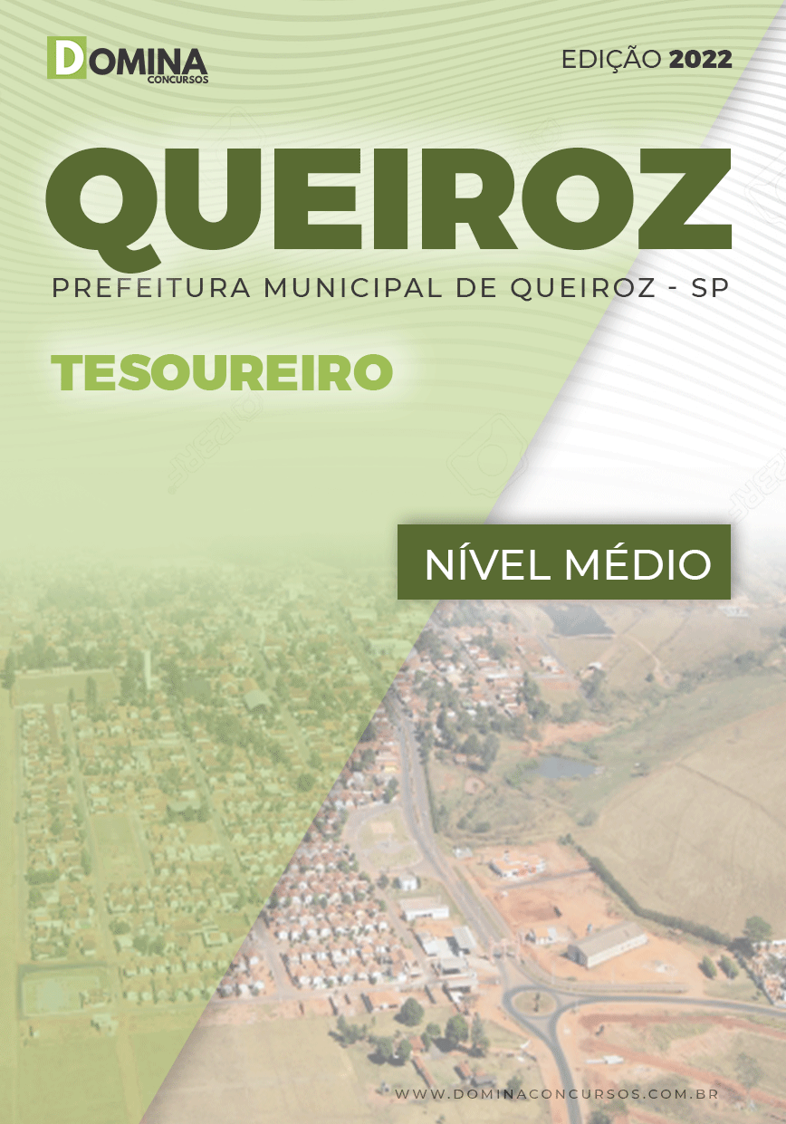 Apostila Concurso Digital Pref Queiroz SP 2022 Tesoureiro