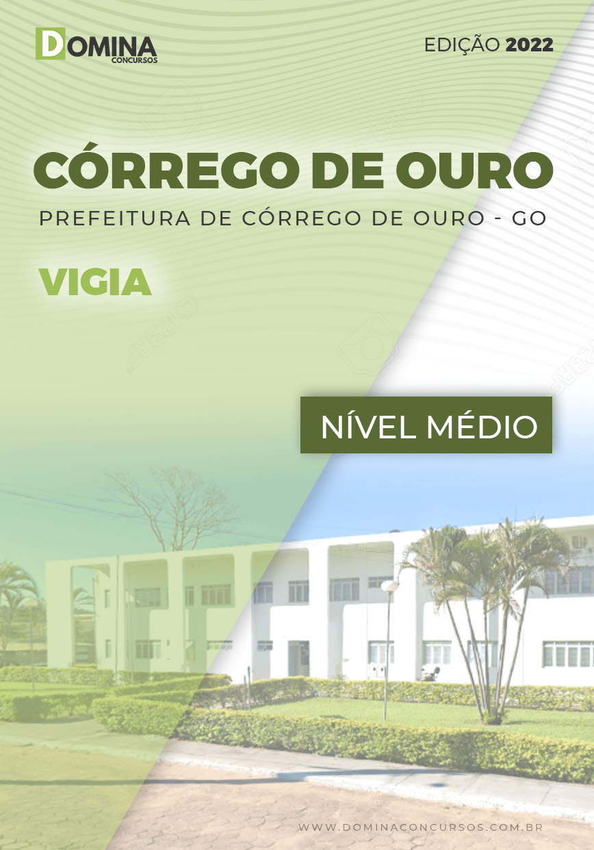 Apostila Digital Concurso Pref Córrego Ouro GO 2022 Vigia