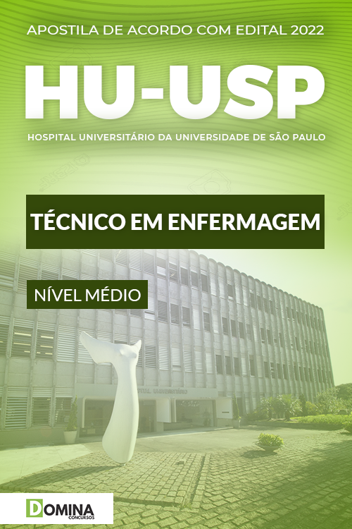 Apostila Concurso HU USP 2022 Técnico em Enfermagem