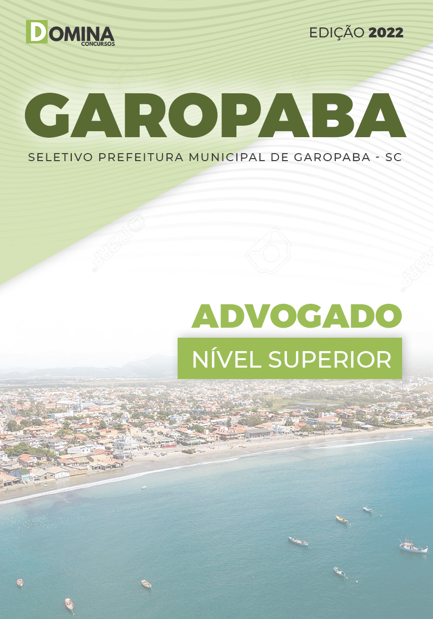 Apostila Concurso Pref Igaropaba SC 2022 Advogado