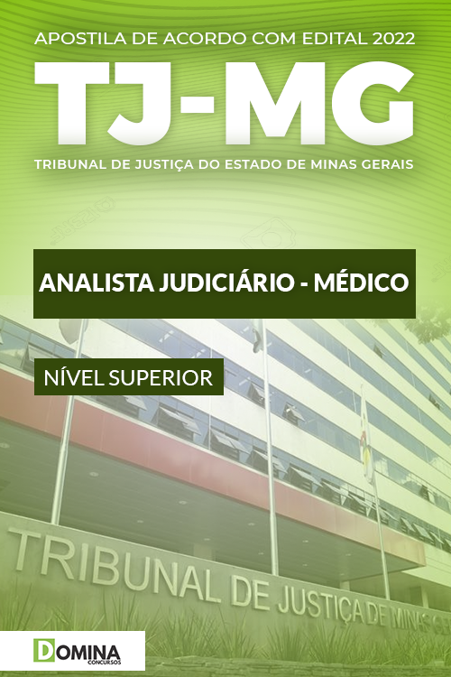 Apostila Digital TJ MG 2022 Analista Judiciário Médico